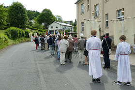 Bittprozession an Christi Himmelfahrt (Foto: Karl-Franz Thiede)